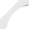Ekena Millwork 3-in. W x 12-in. D x 12-in. H Imperial Architectural Grade PVC Knee Brace BRCP03X12X12IMP - alternate 5